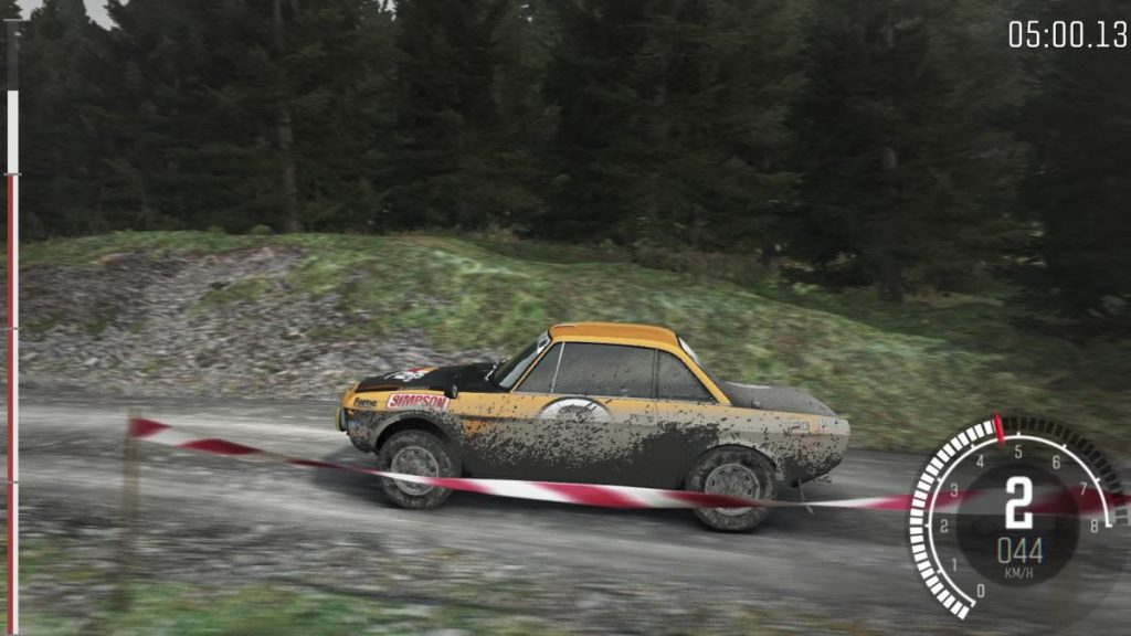 DiRT Rally on nykykonsoleiden kaunein rallipeli. Auton likastuminen on yksistään jo rallipelihistorian uskottavin.