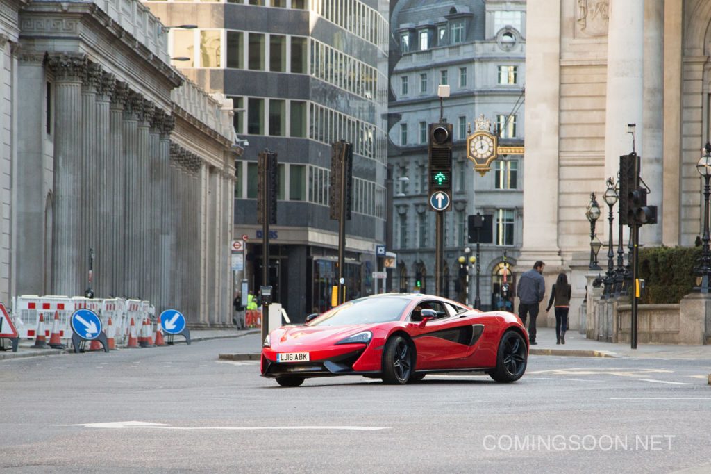 Filming of 'Transformers: The Last Knight' in Central London Featuring: Lamborghini Where: London, United Kingdom When: 11 Sep 2016 Credit: WENN.com