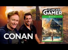 Koomikko Conan O’Brien saa Assassin’s Creed Originsin näyttämään bugiselta kuralta