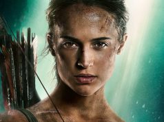 Ruotsalainen Alicia Vikander tuijottaa intensiivisesti uudessa Tomb Raider -julisteessa