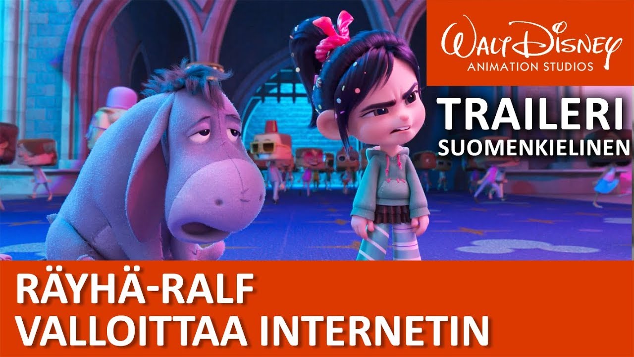Räyhä-Ralf valloittaa internetin -elokuvan suomenkieliset ...