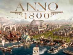Anno 1800 -arvostelu – Loistava strategiapeli, joka ahmii kaikki vapaa-ajan tunnit Anno 1800 -pelin juliste.