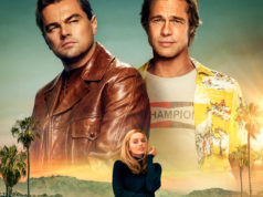 Once Upon a Time in Hollywood -arvostelu (Blu-ray) – Kunnianosoitus kulta-aikojen elokuvatuotannoille Once upon a time... in Hollywood -juliste, jossa Margot Robbie, Leonardo DiCaprio ja Brad Pitt.