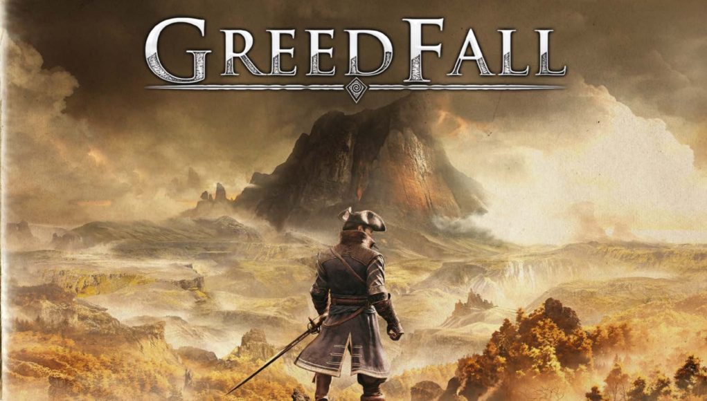 Greedfall-pelin kansikortti.