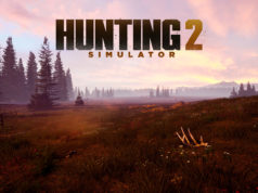 Hunting Simulator 2 -arvostelu – Leivän päällä lokki ja peuran suussa nakki Hunting Simulator 2 -logo