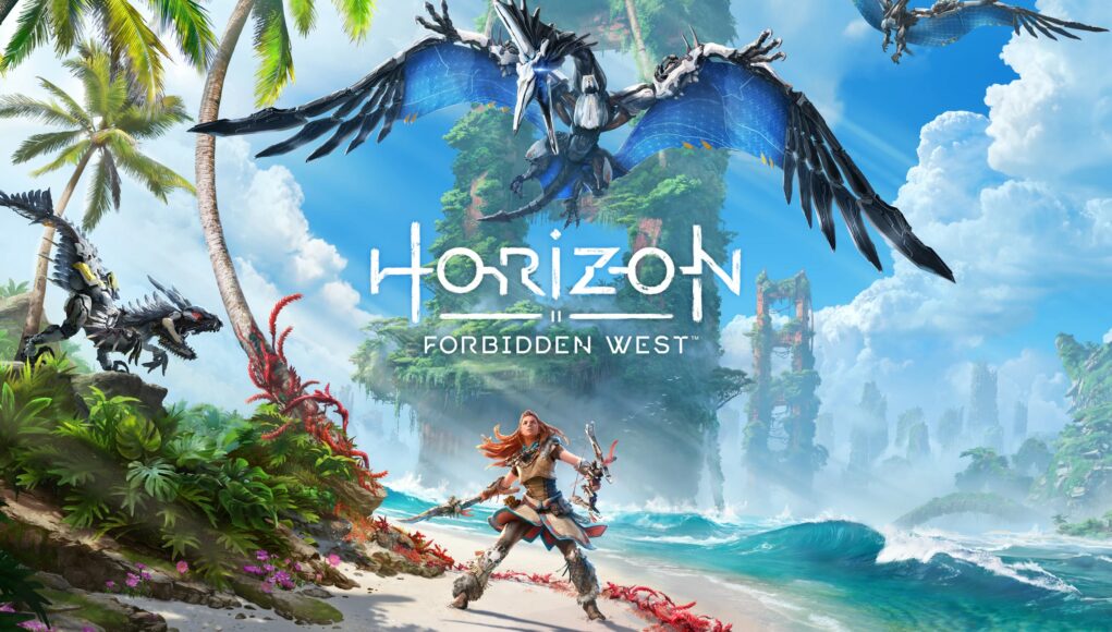 Horizon Forbidden West -pelin kansitaide.