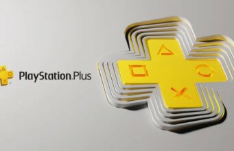 Seuraavat PS Plus -pelit vuodettiin julki Playstation Plus -palvelun logo harmaalla taustalla.
