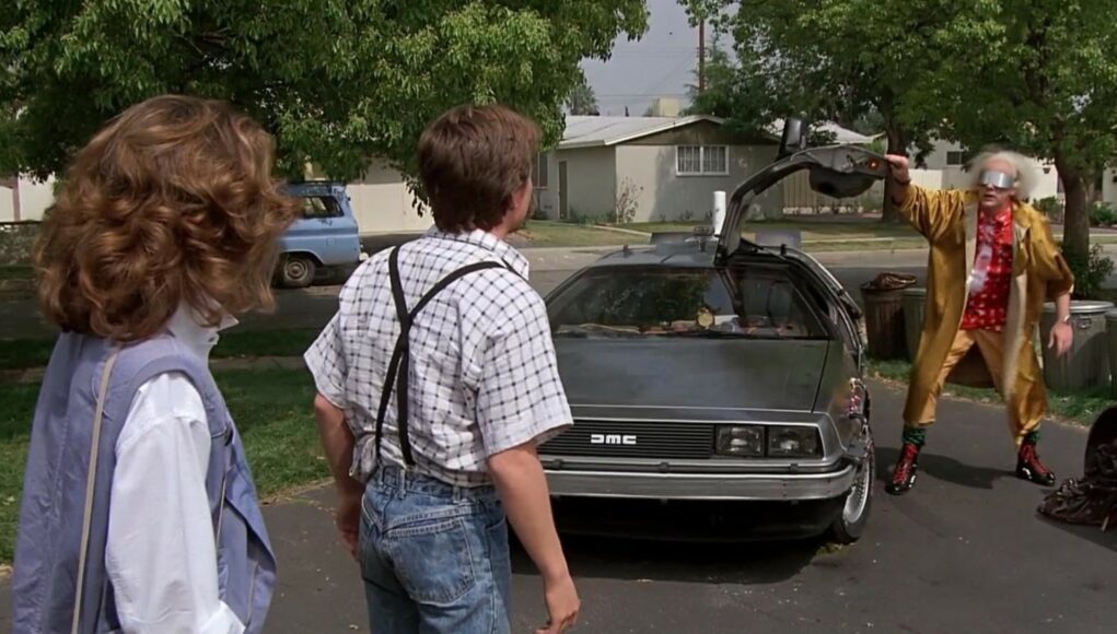 delorean-bttf