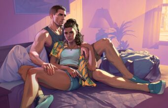 GTA 6 -pelistä vuodettiin täysin uusi pelivideo ja kartta julki? Jason ja Lucia motellissa. GTA 6 -pelin kansitaidekuva.