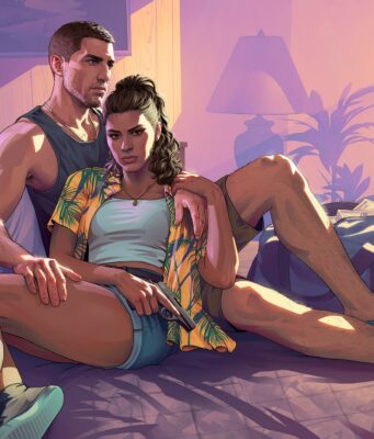 Rockstar kommentoi vihdoin GTA VI -vuotoja – uusi vuoto ilmestyi heti perään Jason ja Lucia motellissa. GTA 6 -pelin kansitaidekuva.