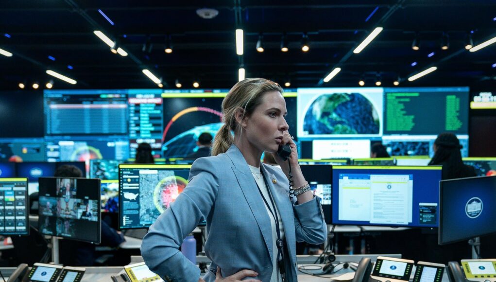 Rebecca Ferguson in A House of Dynamite 2025