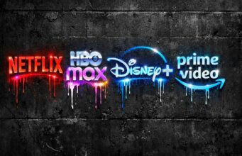 Nämä ovat vuoden 2026 suurimmat sarjat Netflix, HBO, Disney+ ja Prime Videon logot spraymaalattuna betoniseinään.