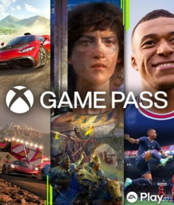 Xbox Game Pass alkaa rajoittamaan pilvipelaamista – rahalla saa lisää peliaikaa Xbox Game Pass -mainoskuva, jossa lentopeli, autopeli, ja kolme pelihahmoa.
