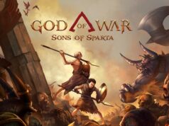 God of War Sons of Sparta -arvostelu – hack ’n slahsia metroidvaniana Kaksi muinaiskreikkalaista soturia taistelee hirviötä vastaan ryöttäisessä ympäristössä.
