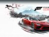 Forza Horizon 6 -arvostelu – loppuun asti hiottu kokonaisuus Tyylitelty konseptikuva "Forza Horizon 6" -pelistä, joka sijoittuu Japaniin. Kuvassa kirkkaanpunainen urheiluauto driftaa vauhdikkaasti etualalla, ja sen takana näkyy vaaleansininen maasturi. Tausta on toteutettu vesivärimaalausta muistuttavalla tyylillä, jossa yhdistyvät perinteinen ja moderni Japani: vasemmalla on kirsikkapuun kukkia (sakura), keskellä lumihuippuinen Fuji-vuori ja pagodi-temppeli, ja oikealla moderni suurkaupungin siluetti pilvenpiirtäjineen. Kuvan yläkulmassa on pelin logo "FORZA HORIZON 6".