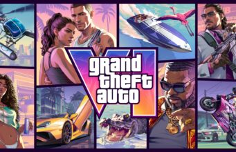 Grand Theft Auto 6:n ennakkomyynnit alkavat viikon kuluttua torstaina Grand Theft Auto VI -pelin virallinen taustakuvakollaasi, jonka keskellä on suuri "Grand Theft Auto VI" -logo ja sen ympärillä useita eri pelihahmoja sekä toiminnallisia kohtauksia, kuten pikavene, Lamborghini, alligaattori ja moottoripyörällä keuliva hahmo poliisiauton edessä.