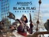 Assassin’s Creed Black Flag Resynced -arvostelu – suosituin salamurhastelu uudelleensovitettuna Assassin's Creed Black Flag Resynced -pelin mainoskuva, jossa päähenkilö poseeraa miekka ja pistooli kädessään merirosvolaivan kannella.