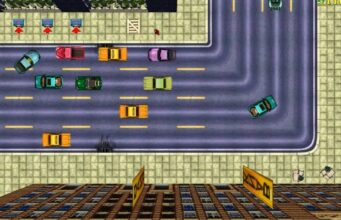 Alkuperäinen Grand Theft Auto oli avoimen maailman peli laiskuuden ansiosta Ylhäältä päin kuvattu GTA 1 New Yorkissa.